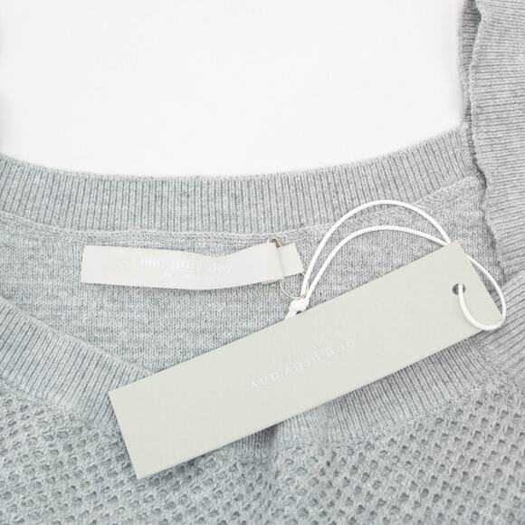 One Grey Day Waffle Knit Tank Bodysuit Size Large - Picture 5 of 7